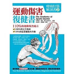(2)痠痛拉筋解剖書-運動傷害復健書 封面