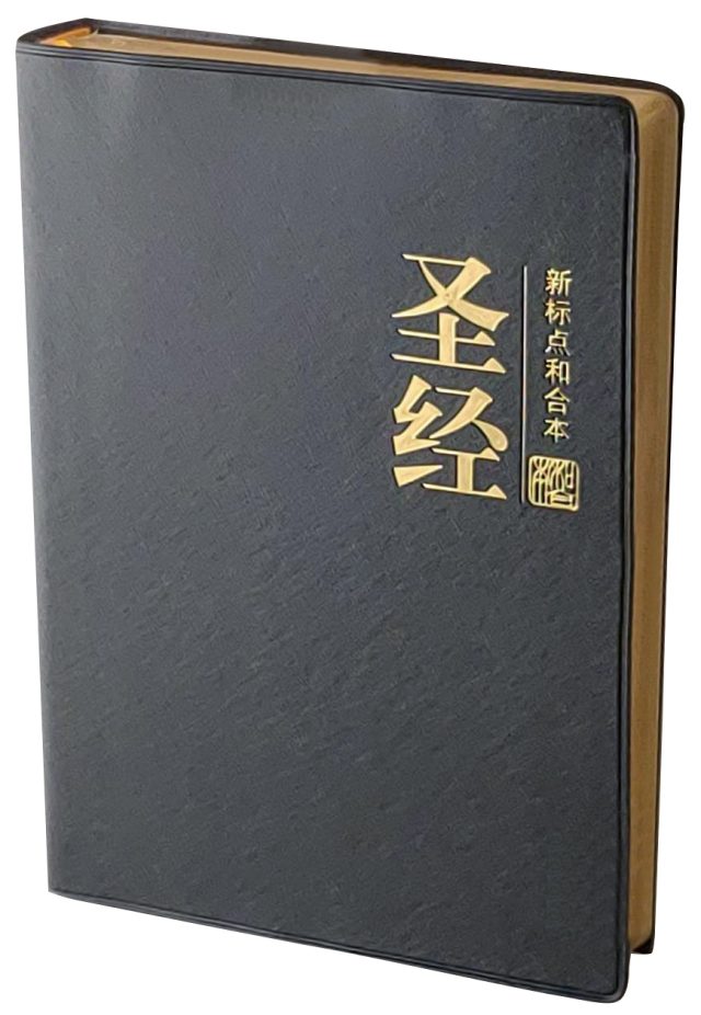 簡體聖經/CUNPSS62PL/簡體中文新標點和合本--典雅黑 封面