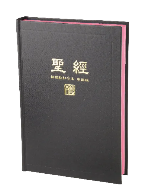 聖經/CUNPCS073/新標點和合本串珠聖經-上帝版(黑色硬面紅邊) 封面