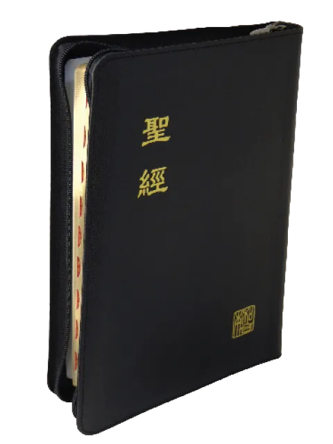 聖經/CUNP67ZTI/新標點和合本-上帝版(黑色皮面拉鍊索引金邊) 封面