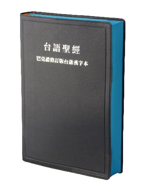 台語聖經-漢字版藍色膠面藍邊(TH62BU) 封面