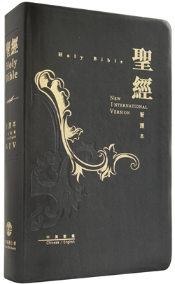 聖經/S15TS01J2/新譯NIV中英黑儷金邊 封面