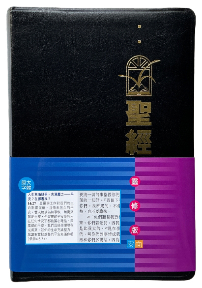 聖經/CCT1108/靈修版(皮面金邊) 封面