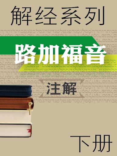 解經系列：路加福音註解（下冊） 封面