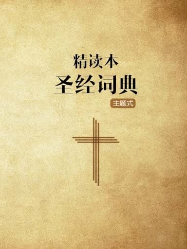 精讀本主題式聖經詞典 封面