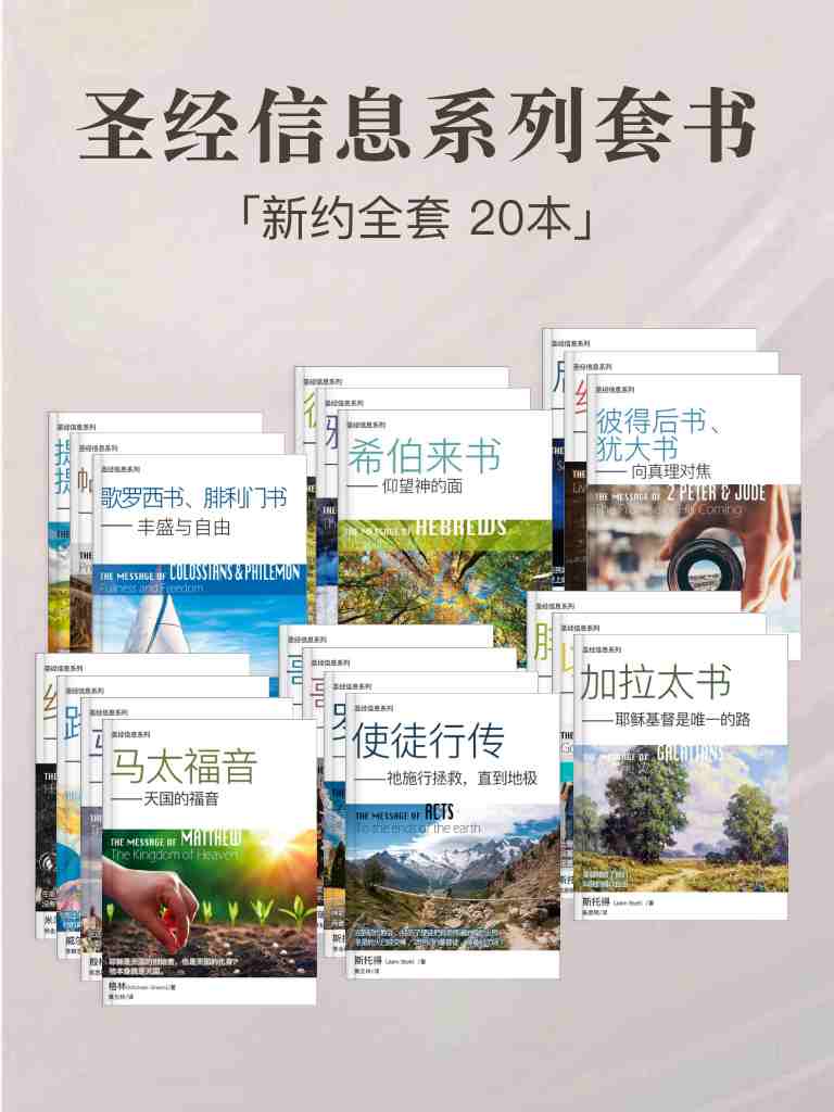 聖經信息系列（新約套裝 20本） 封面
