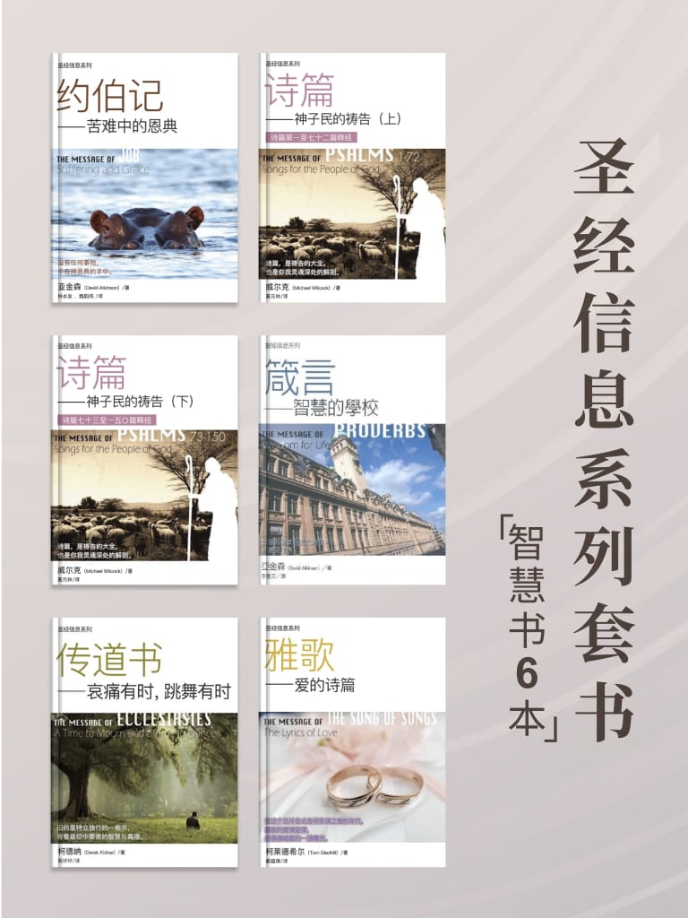 聖經信息系列（智慧書套裝，6本） 封面
