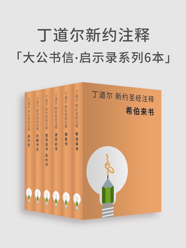 丁道爾新約聖經註釋-大公書信·啟示錄（電子書） 封面