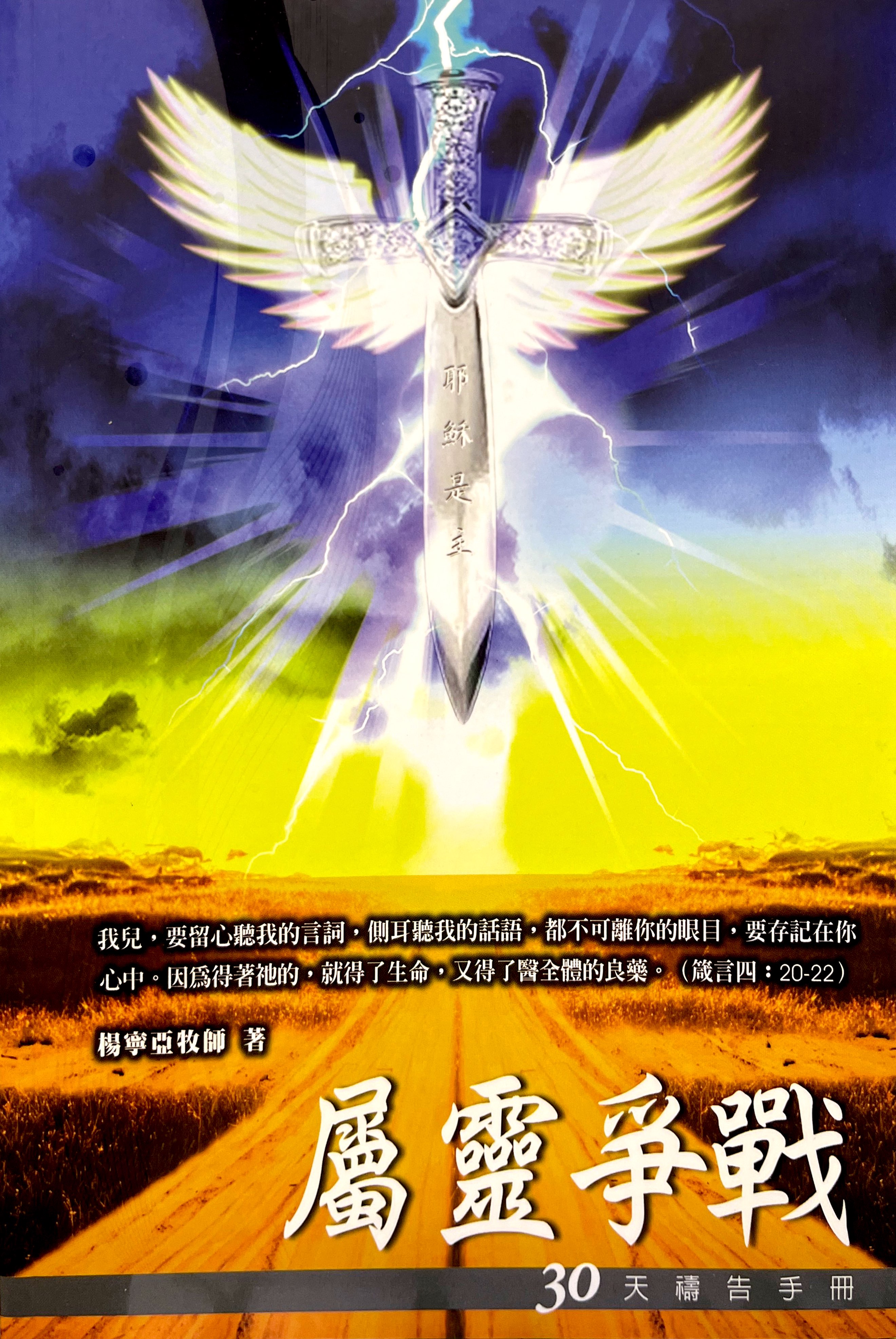 30天禱告手冊06-屬靈爭戰 封面