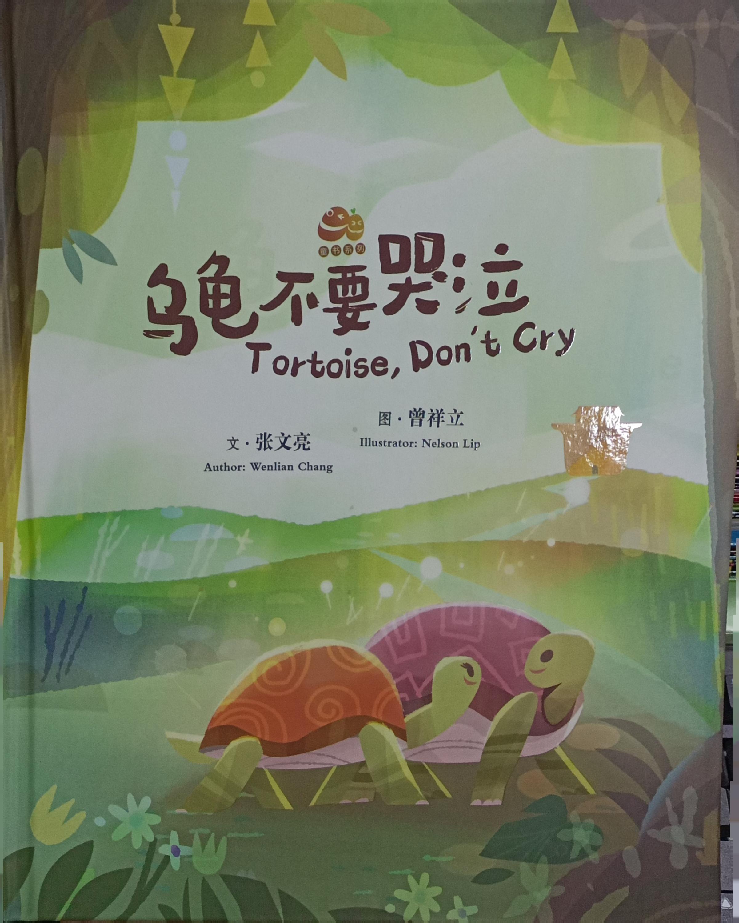 烏龜不要哭泣（繪本） 封面