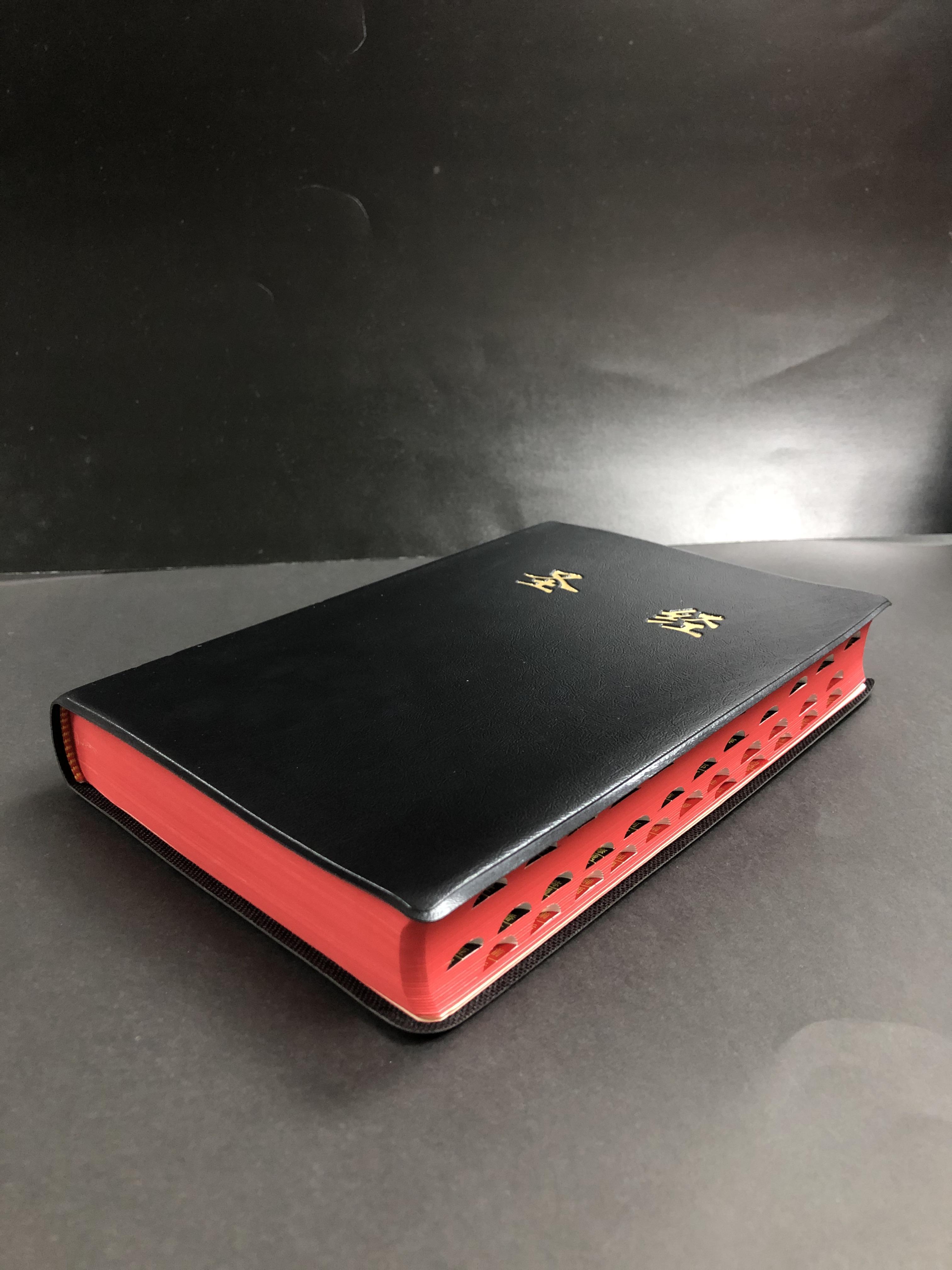索引聖經（黑皮紅邊） 封面