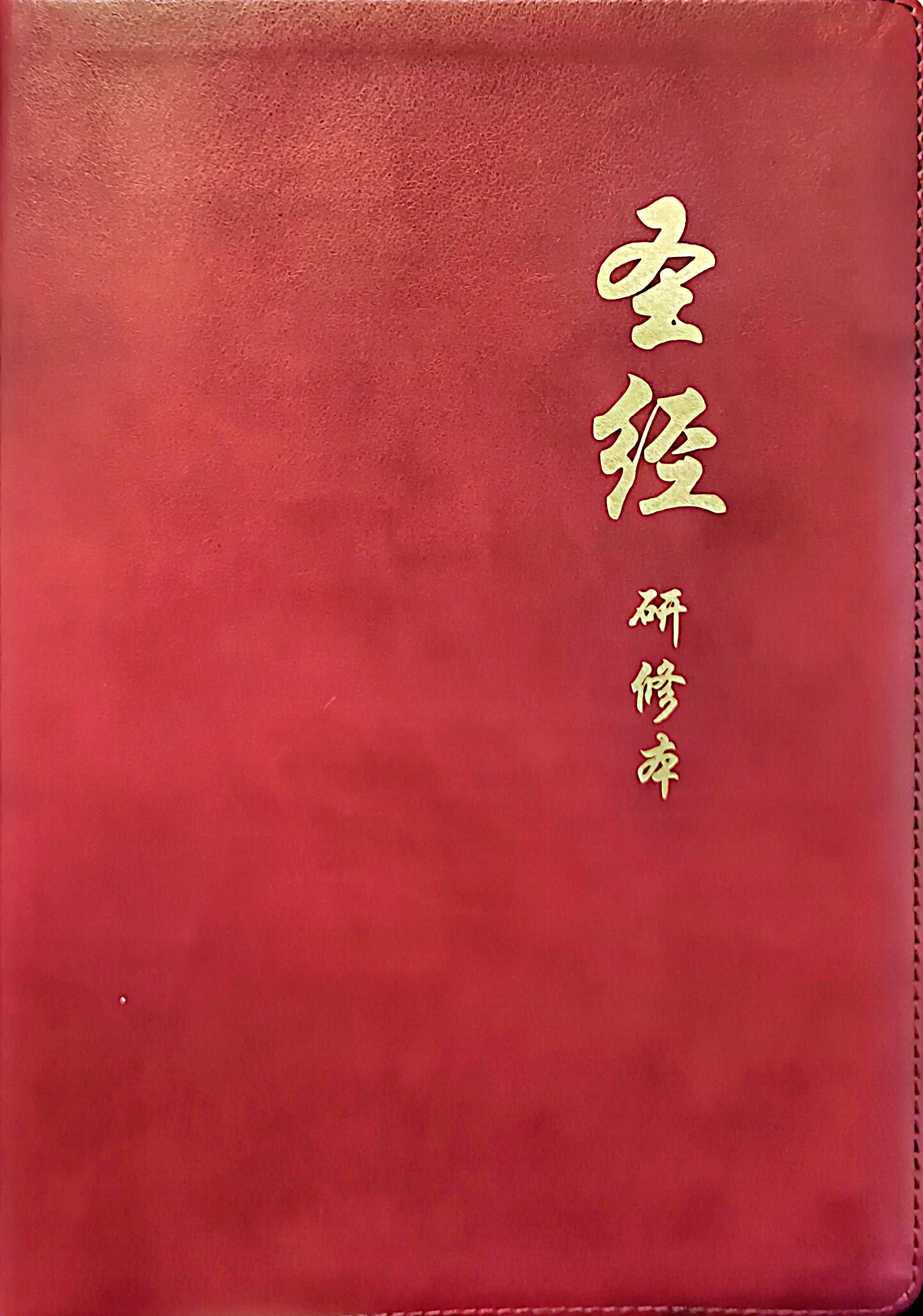聖經研修本（軟皮金邊） 封面