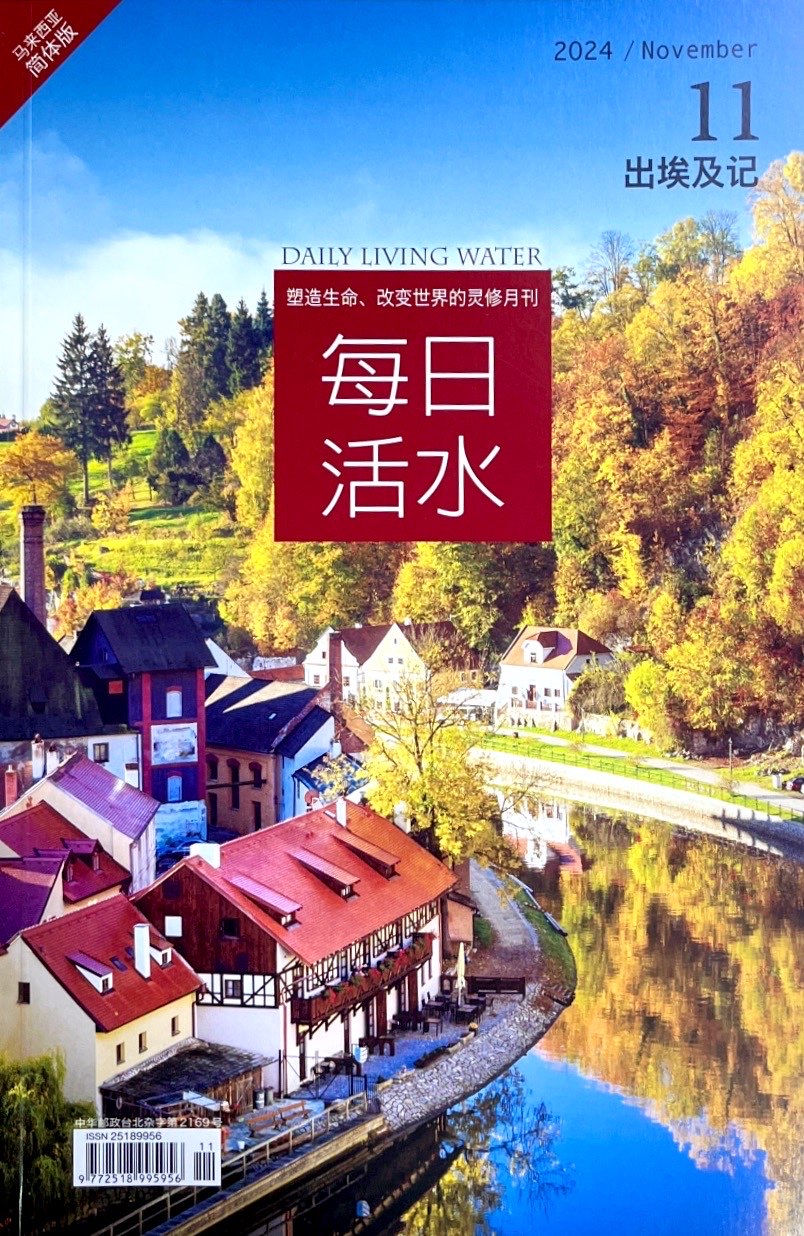 每日活水2024/ November（簡體） 封面