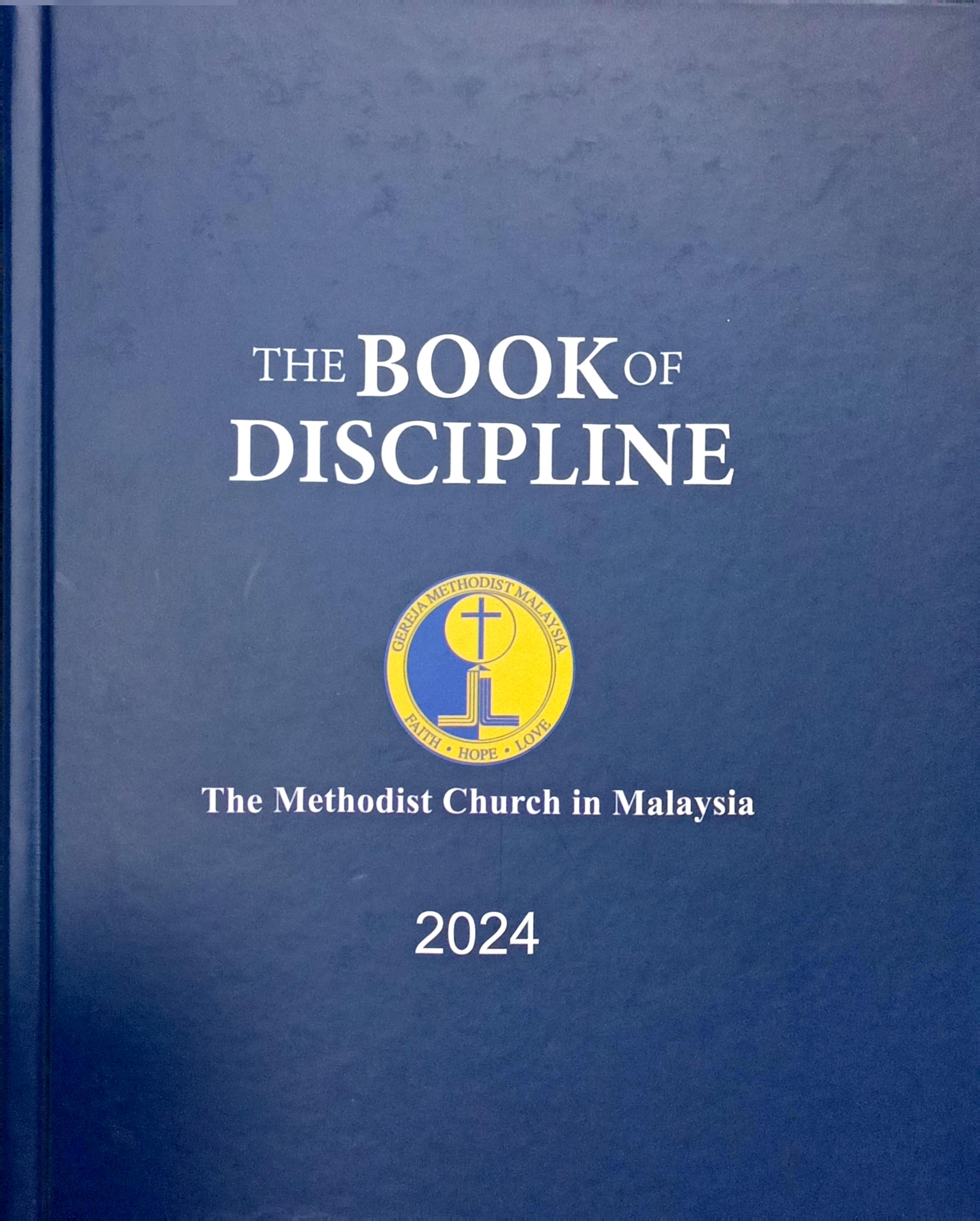 2024 THE BOOK OF DISCIPLINE (NETT) 封面