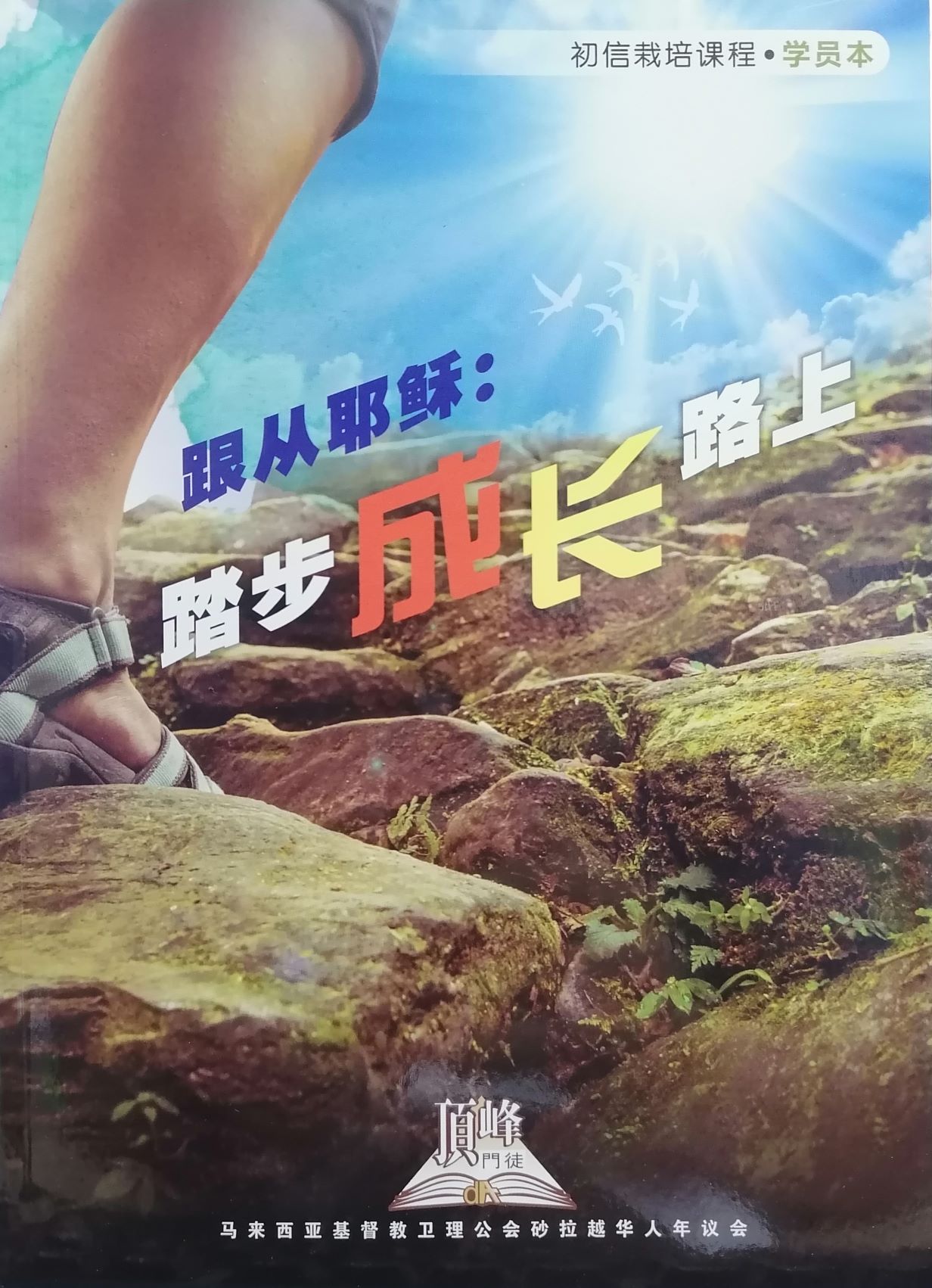跟從耶穌:踏步成長路上--頂峰門徒初信栽培課程（學員本） 封面