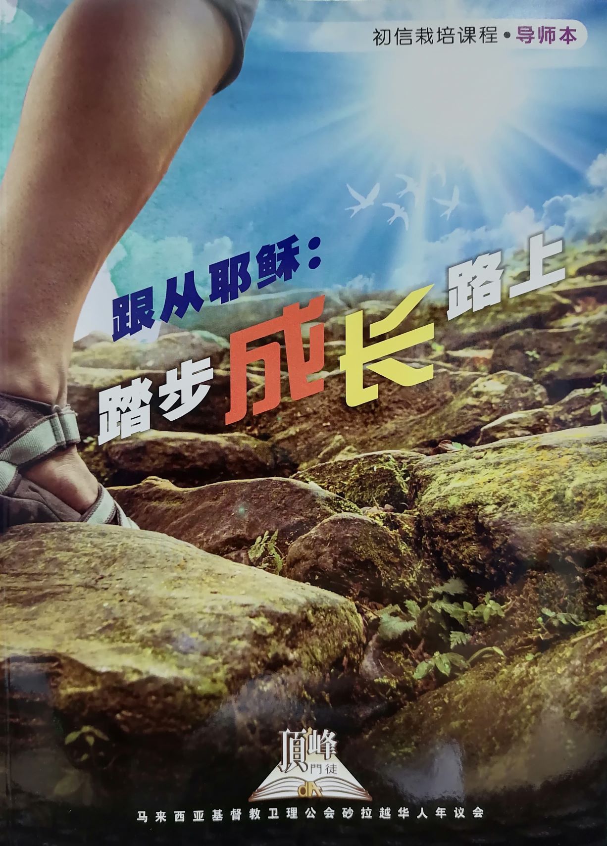 跟從耶穌:踏步成長路上--頂峰門徒初信栽培課程（導師本） 封面