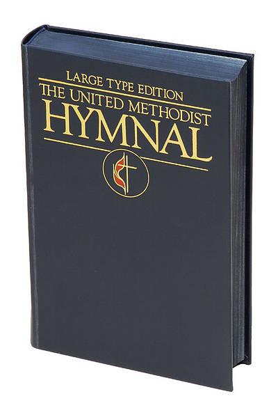 The United Methodist Hymnal, Navy Blue Large Edition, Hardcover 封面