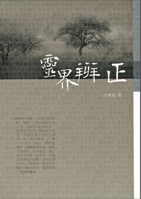 靈界辨正 封面