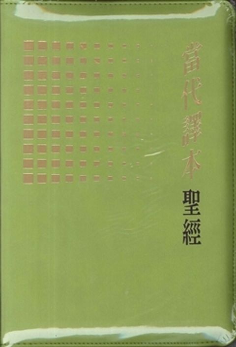 當代譯本聖經（新舊約 皮面 拉鍊 姆指） 封面