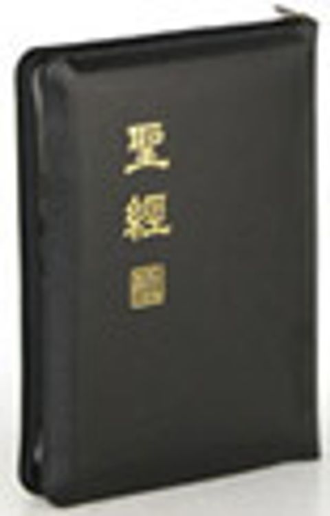 新標中型拉鍊索引皮面神版 封面