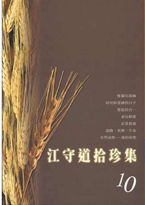 江守道拾珍集(10) 封面