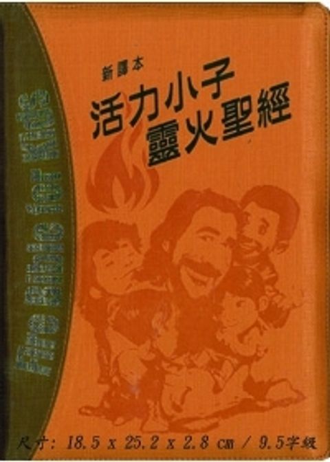 橘金皮拉拇活力小子靈火聖經--新譯本(斷版) 封面