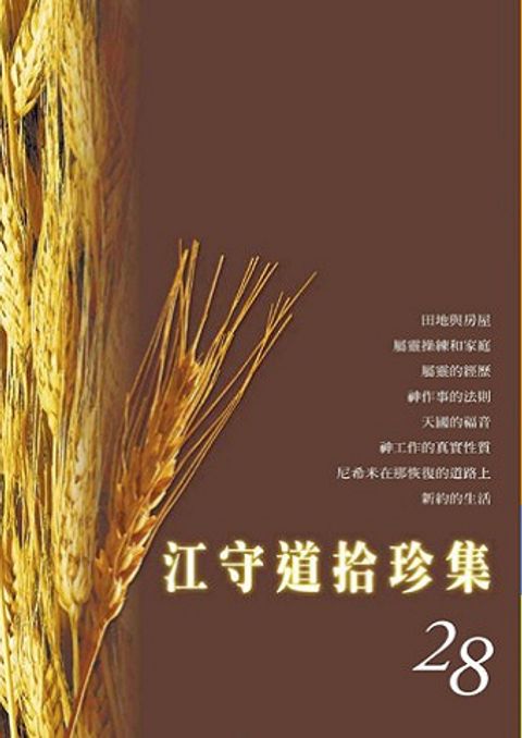 江守道拾珍集(28) 封面