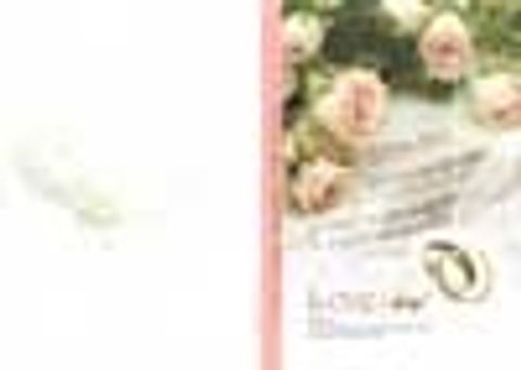婚禮程序單:Love(40張)-以弗所書5:25 封面