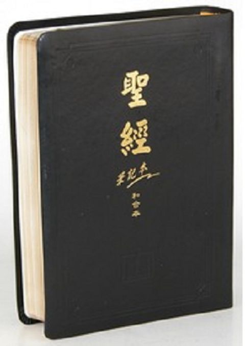 和合本筆記聖經（紅字 皮面 神版） 封面