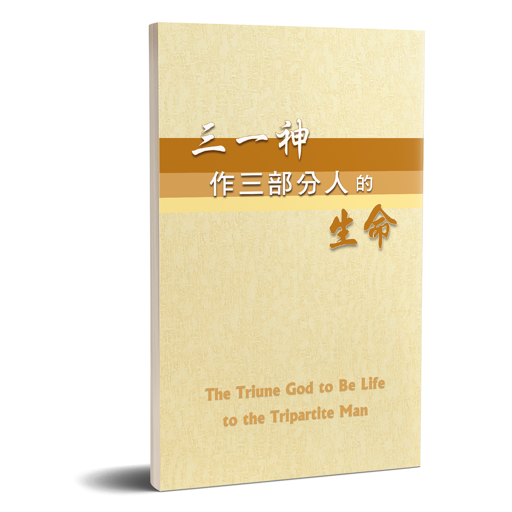 三一神作三部分人的生命 封面