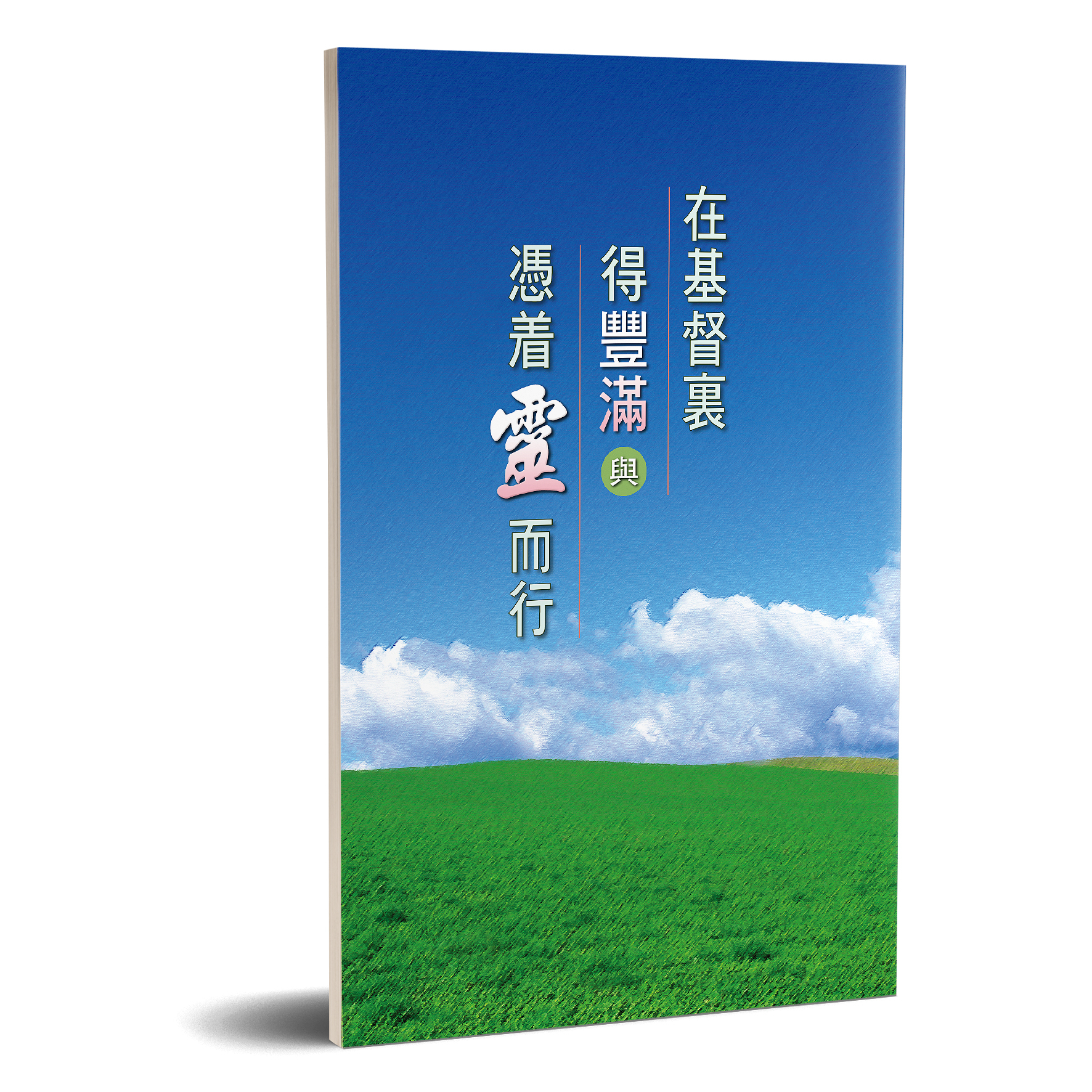 在基督裏得豐滿與憑著靈而行 封面