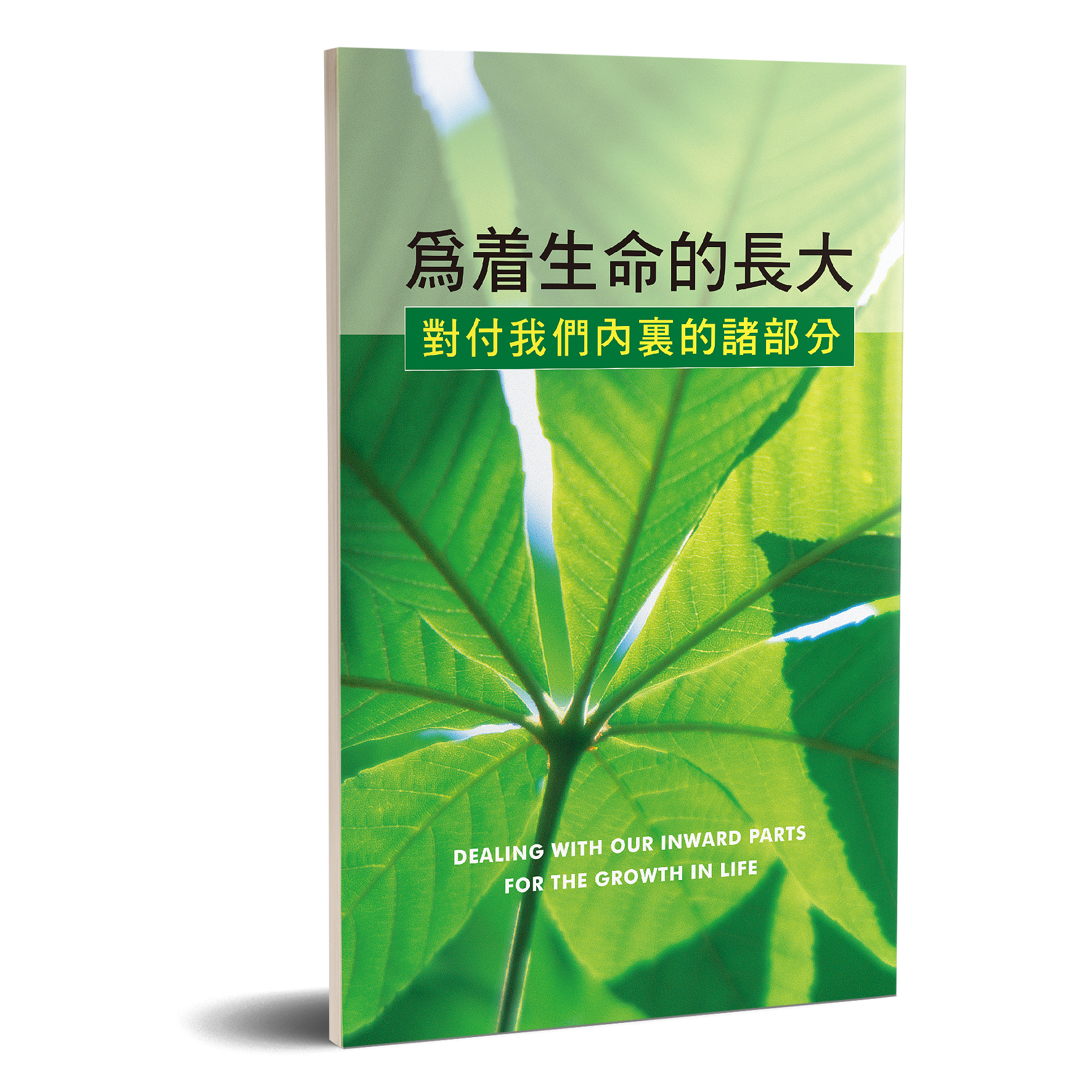 為著生命的長大，對付我們內裏的諸部分 封面