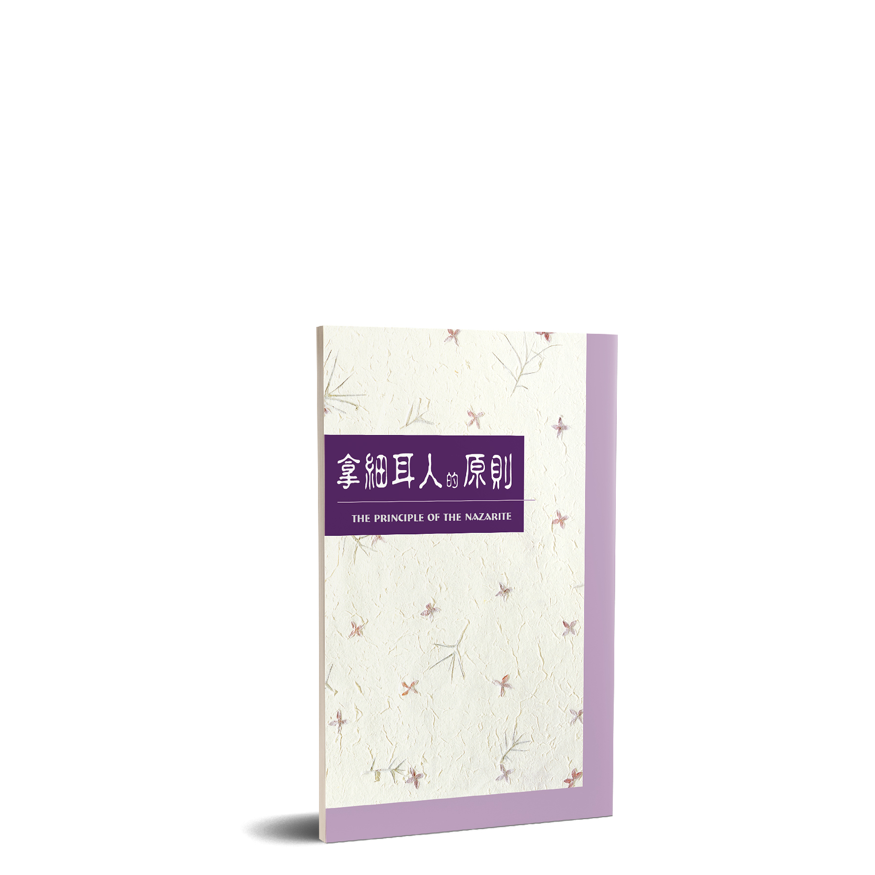 The Principle of The Nazarite 拿細耳人的原則（中英） 封面
