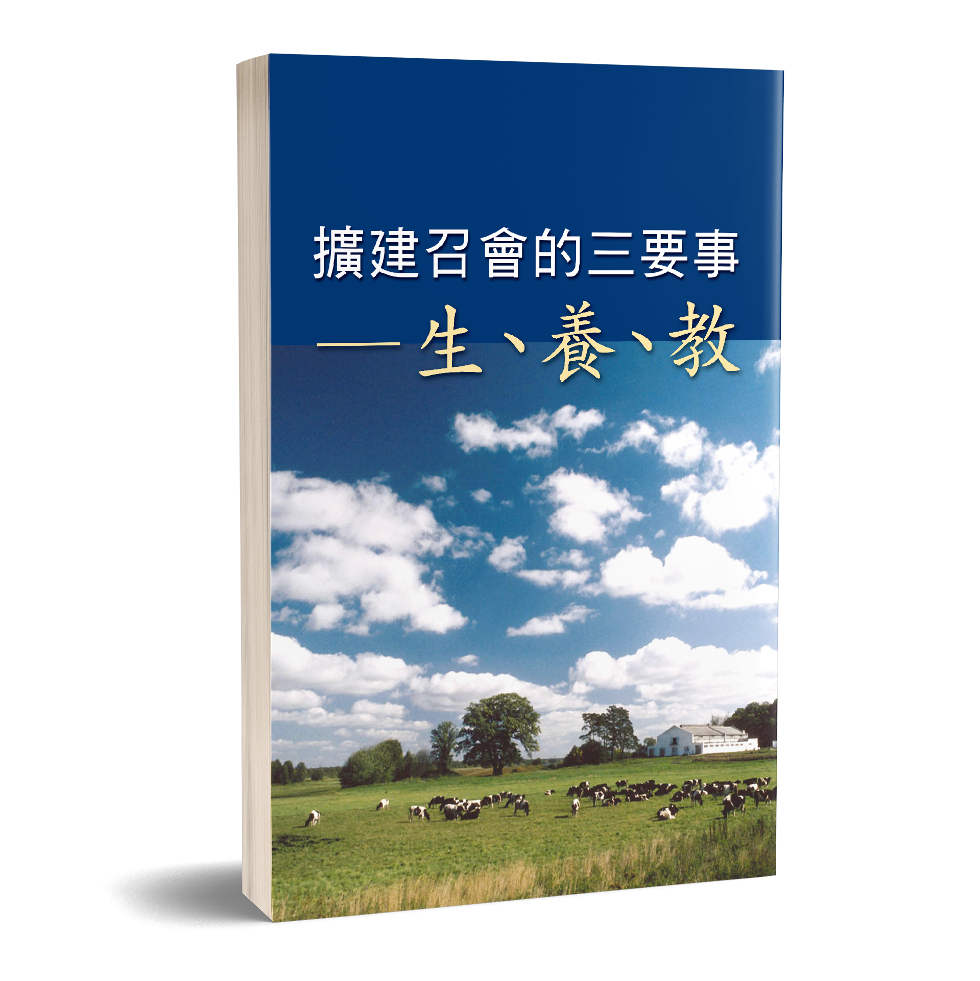擴建召會的三要事-生養教 封面