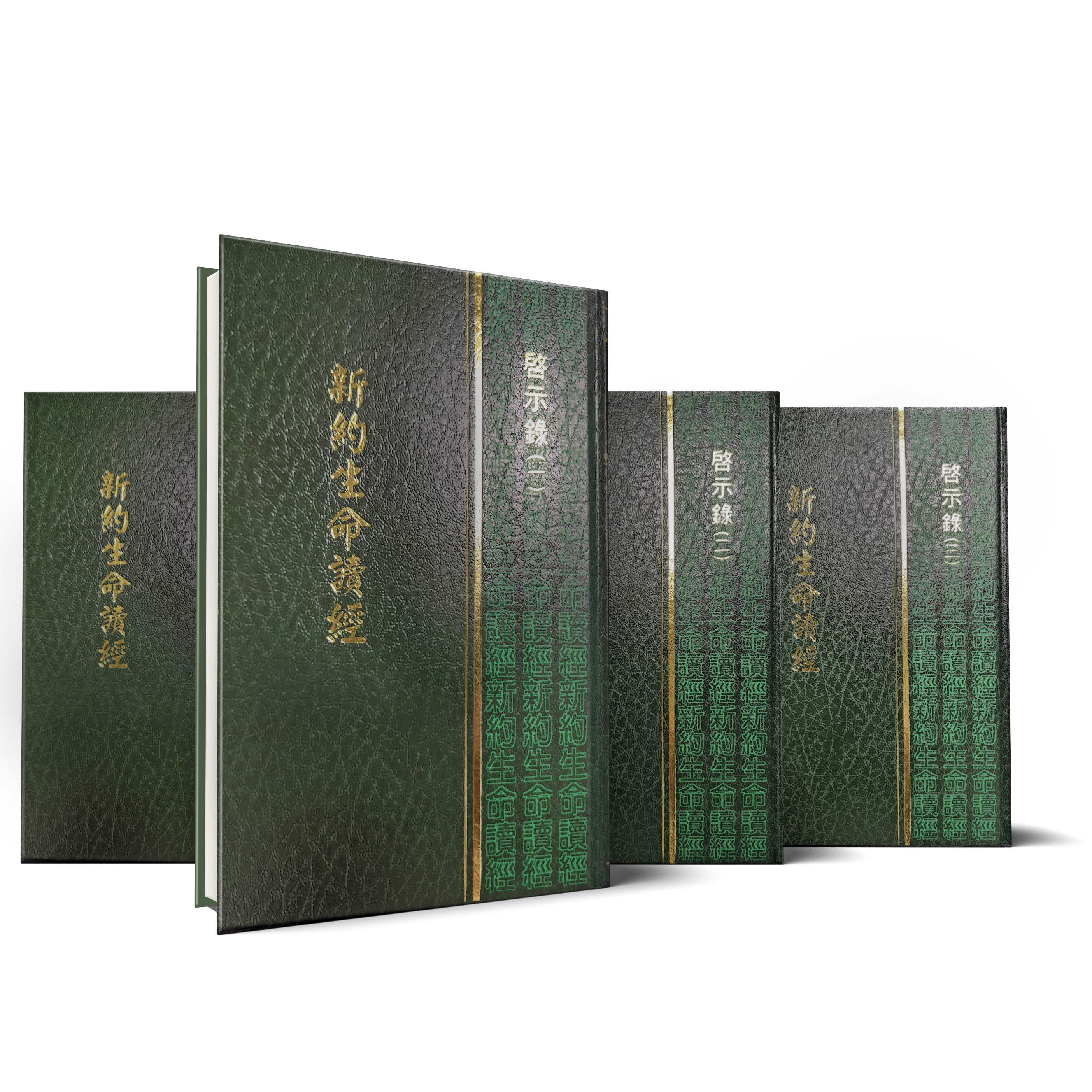 啟示錄生命讀經(25開精裝一套四冊) 封面