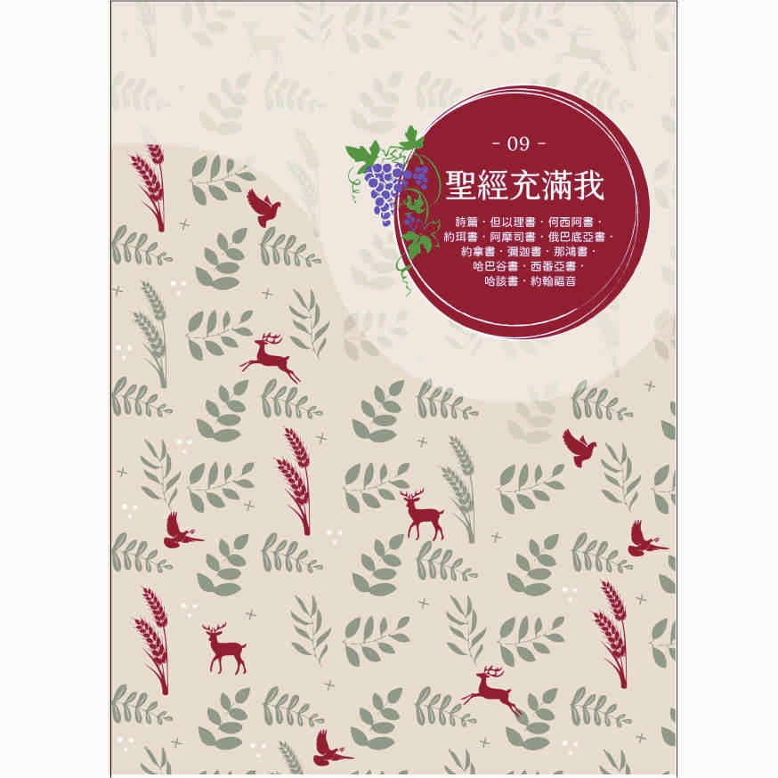 聖經充滿我09 封面