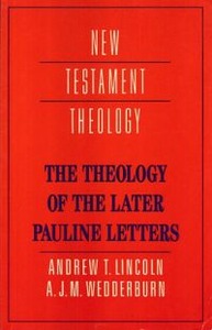 Theology of Later Pauline Letters 封面