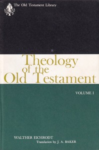 Theology of the Old Testament, Vol. 1 (The Old Testament Library) 封面