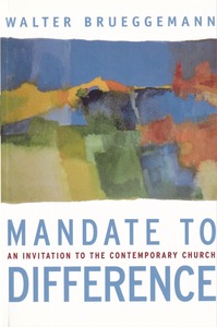 Mandate to Difference: An Invitation to the Contemporary Churc 封面