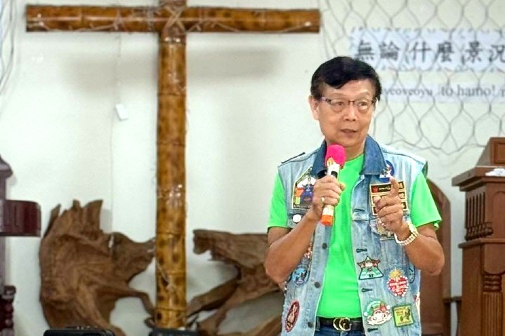榮譽理事長呂路加分享協會的服事