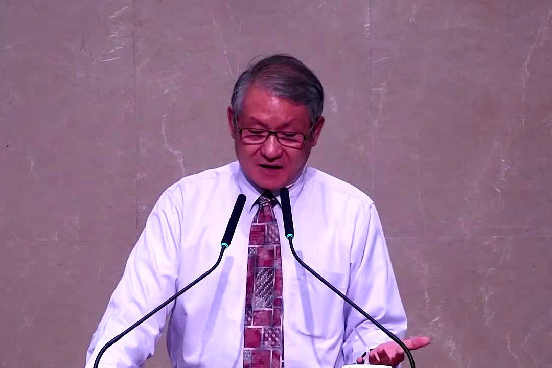 吳道宗以約翰福音18章說明，耶穌在客西馬尼園被捕時仍掌控全局