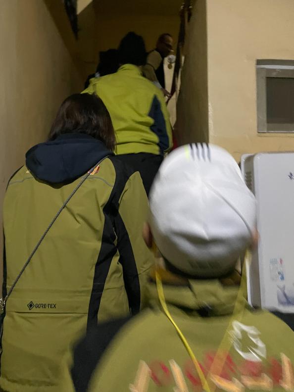 環台勇士至阿桃家探視